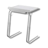 Mesa Plegable portatil STARLYF Table Express (Original), Mesa Auxiliar Ajustable 6 Alturas 3 ángulos Diferentes