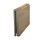Xd Montado en la Pared Tabla de Alas Abatibles, Cocina Plegable Amp; Mesa de Estudio Mesa, Mesa de Niño, de Madera Maciza de Color Robusto/Los 50 × 30cm