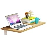 WYQ Niños Mesa Plegable, de Madera Tapa hacia Arriba de la Tabla, fácil de Instalar, Ahorro de Espacio, escritorios de Pared for Espacios pequeños,...