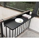 Lidengdeng Mesa Colgante Balcon Plegable, Banco Mesa Plegable Terraza, Mesa Colgante para Balcon, Mesa para Balcon Colgante, Mesa Plegable Terraza...